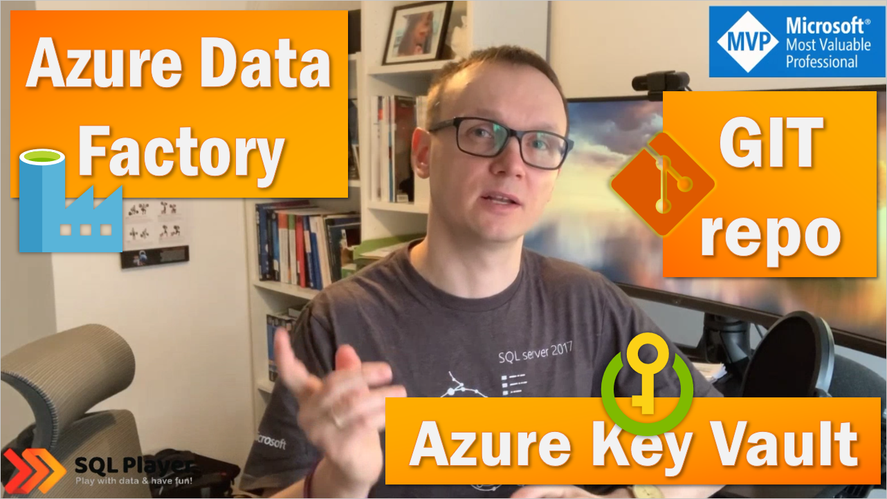 ADF and passwords with Azure Key Vault & set up GIT